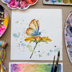 "Sassafras the Butterfly" Original Art Sale