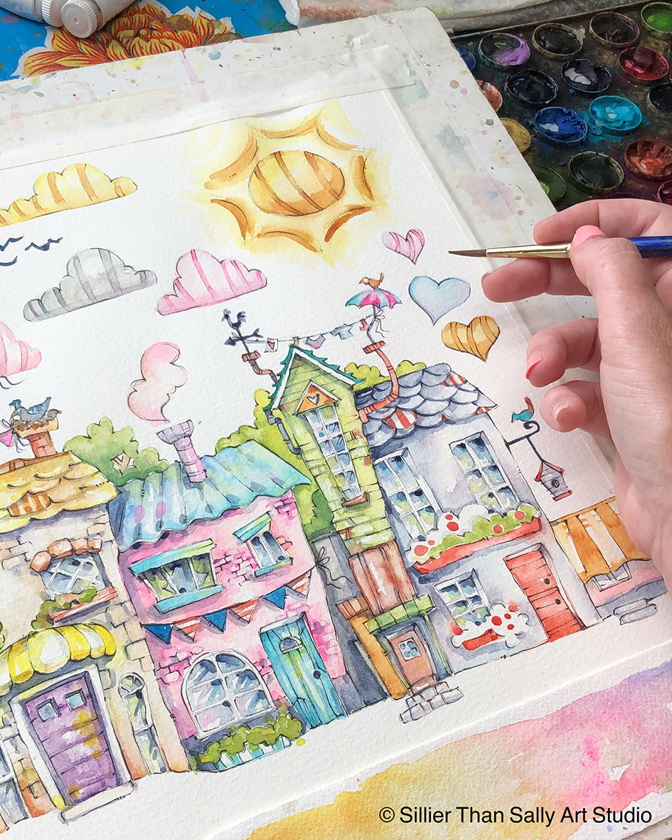 Drawing & A Splash Of Paint Day - Wed 2nd Oct - Kids School Holiday Art Class