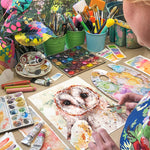 Watercolour Owl In-Person Art Class