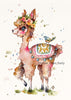 Sweet Llama Art Print