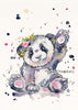 Sweet Panda Art Print