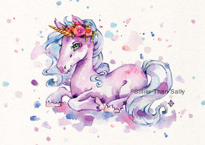 Sweet Unicorn Art Print