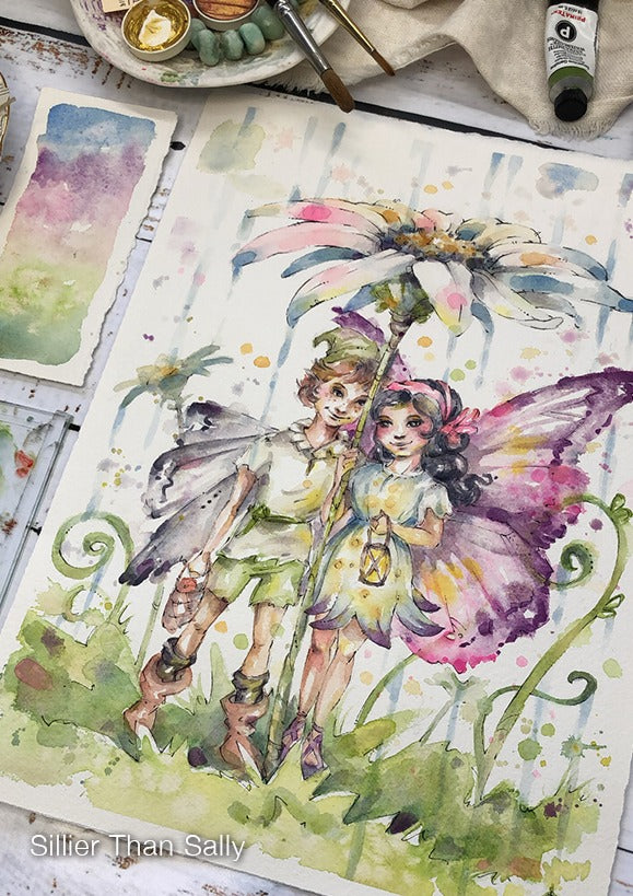 "Fairy Friends" Original Painting
