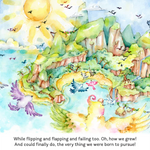 wings childrens book about birds who learn how to fly island sunshine